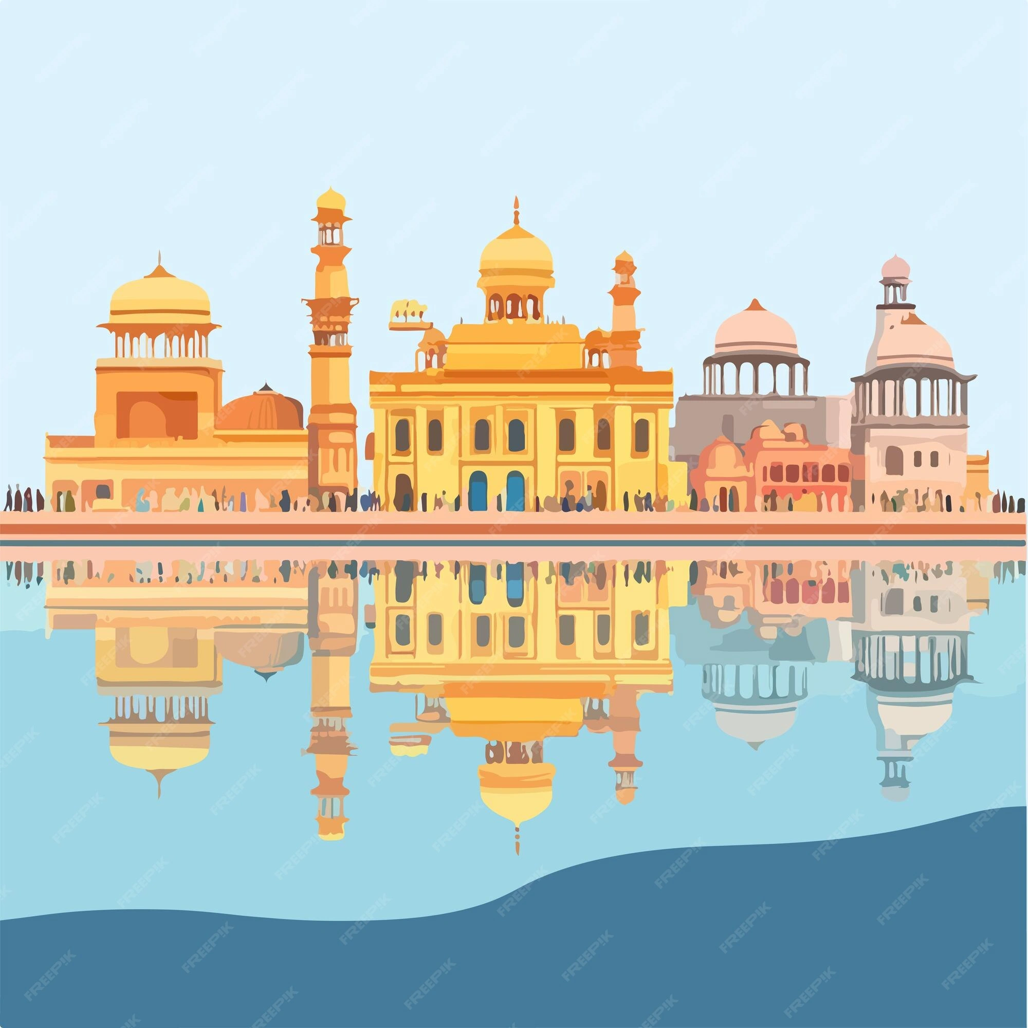 Amritsar skyline