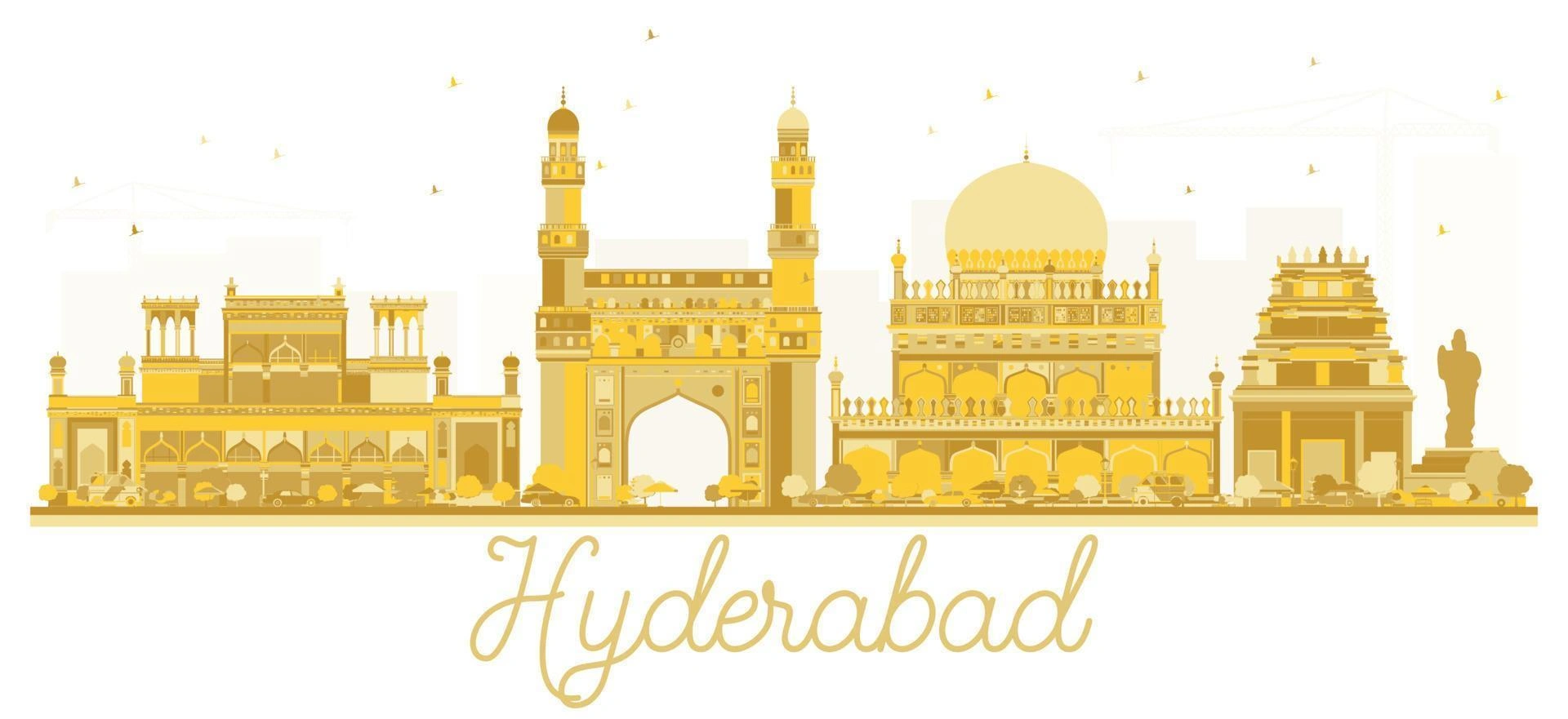 Hyderabad skyline