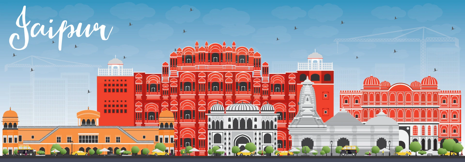 Jaipur skyline