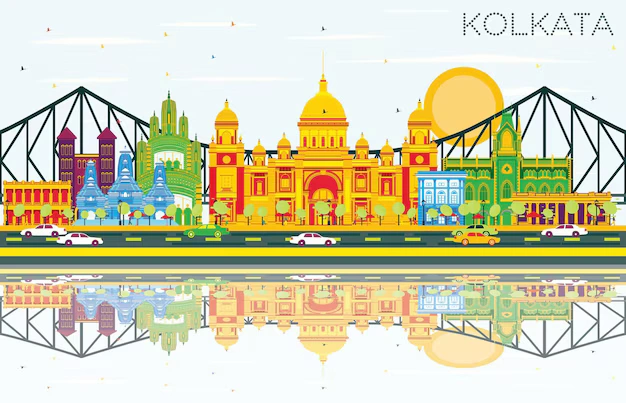 Kolkata skyline