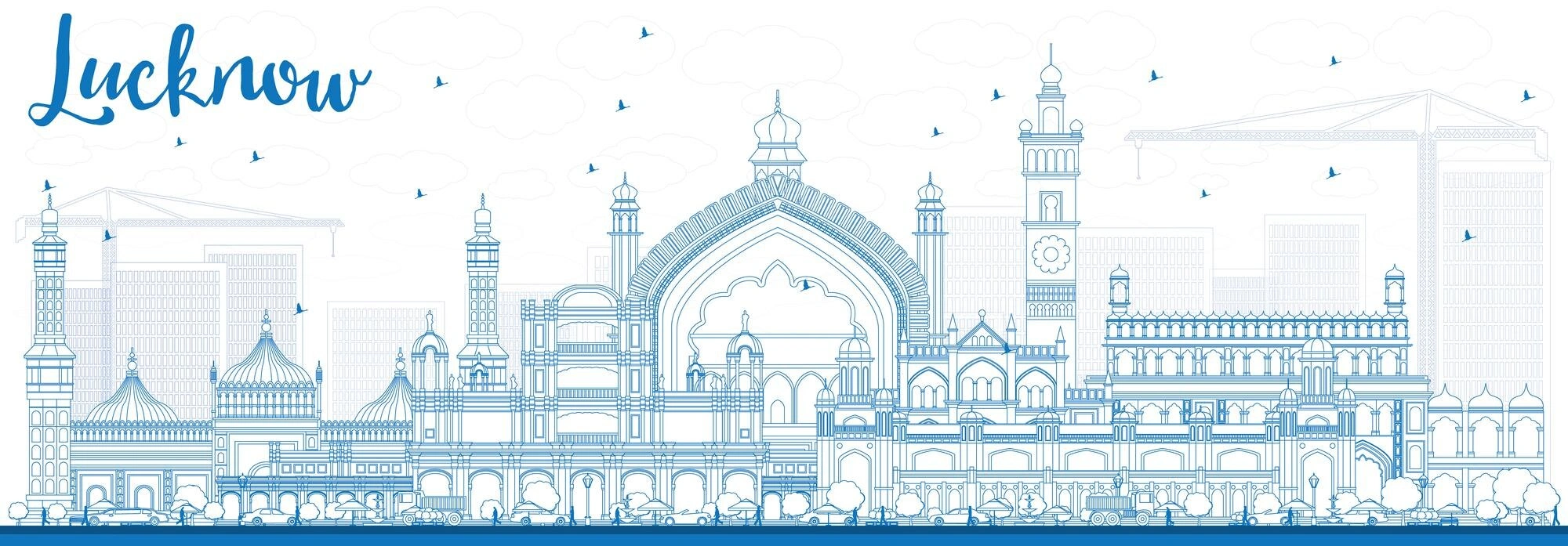 Lucknow skyline