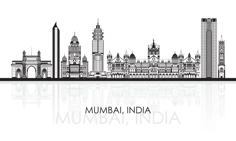 Mumbai skyline