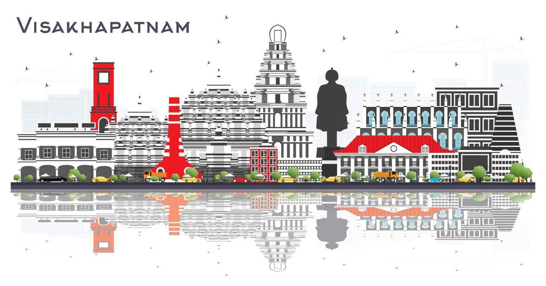 Vishakhapatnam skyline